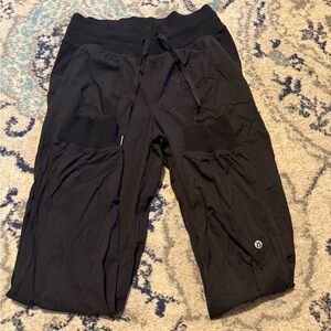 Lululemon Black Dance Studio Athletic Joggers